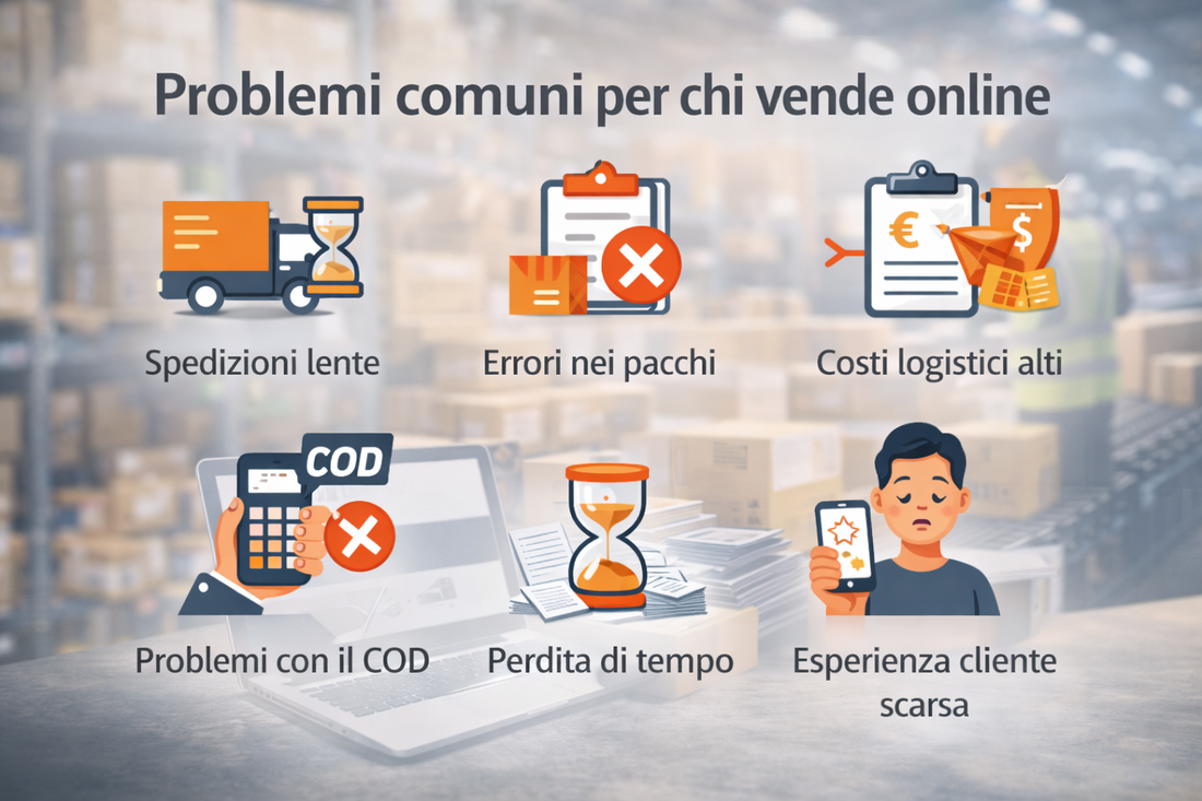I principali problemi di chi vende online oggi